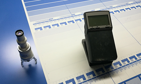 Analysis de sordida causas in purpura laser CTP laminam printing